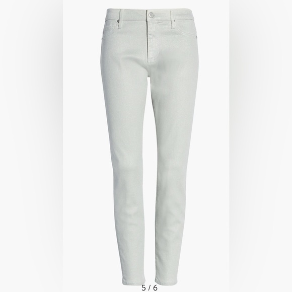 Ag Adriano Goldschmied Denim - NORDSTROM AG Farrah Skinny Ankle Jeans Luminous Fade to Grey SZ 24 High-Rise NWT